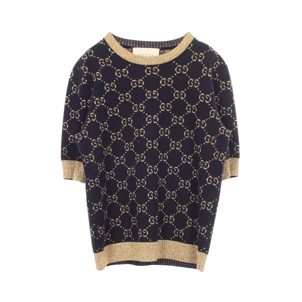 Gucci Gg Cotton Glittery Short Sleeve #373752G77B
